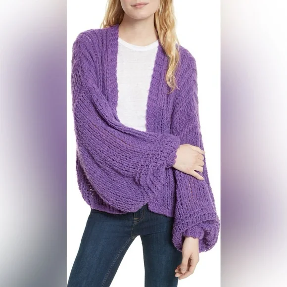 Free People Chamomile Cardi Size S Used - lost logo - Picture 5 of 10